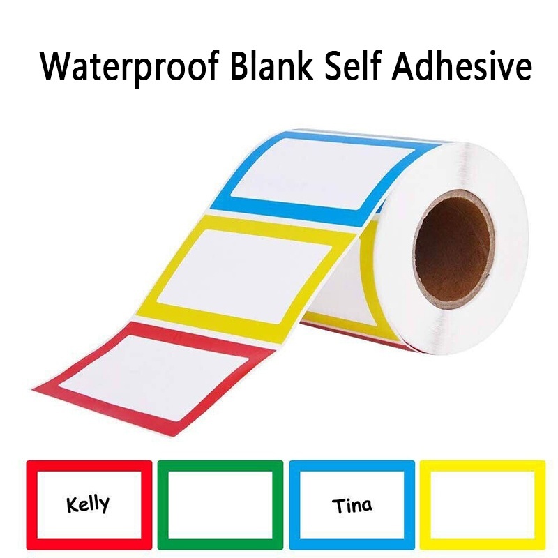 1 Roll Colorful Blank Handwrit - Water Bottle Blank avis et prix