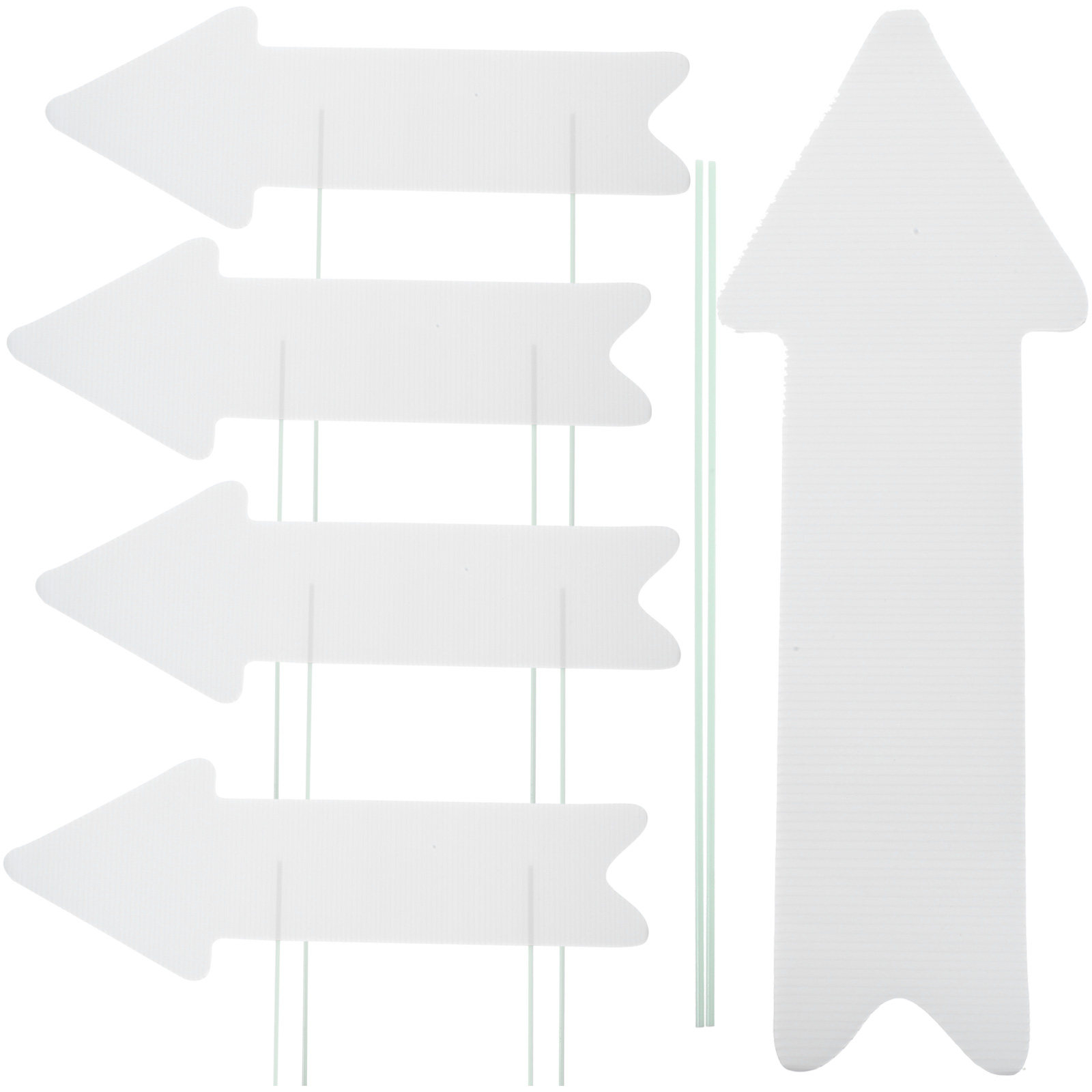 5Pcs Blank Yard Signs Plastic  - Yard Sign Blank avis et prix