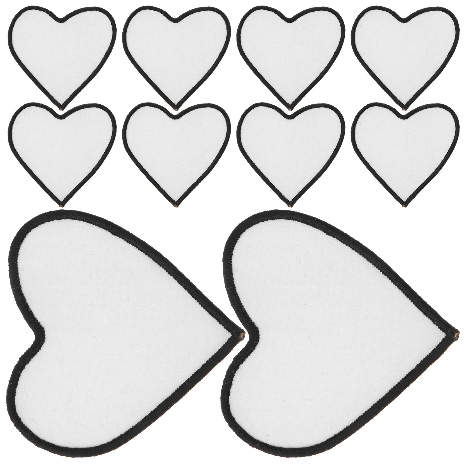 10Pcs Blank Iron-on Patch Heat - Hat Sublimation Blank avis et prix