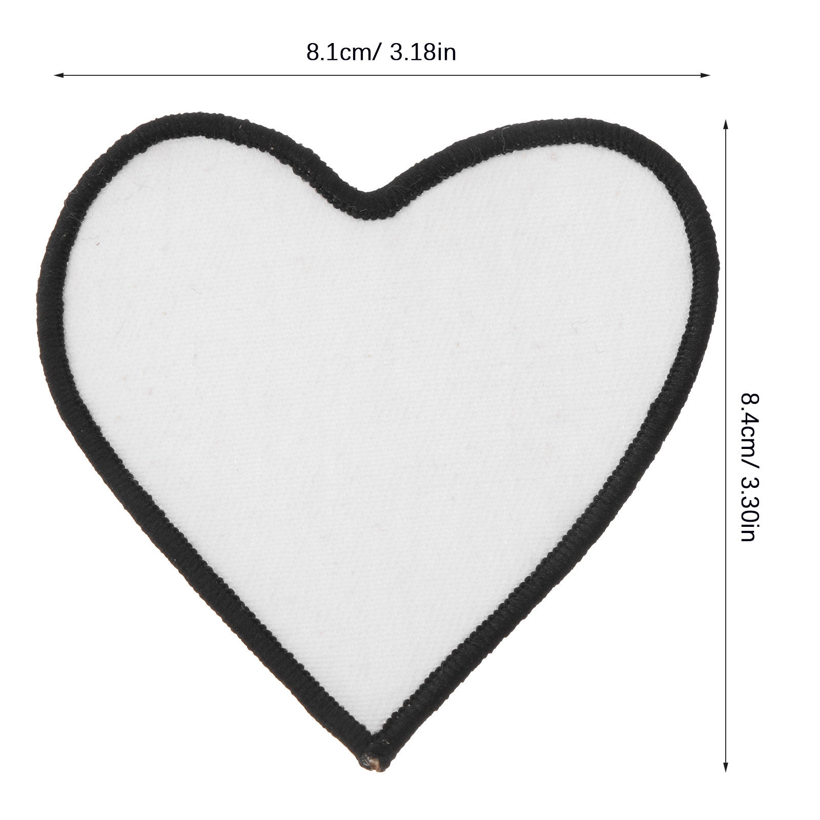 10Pcs Blank Iron-on Patch Heat - Hat Sublimation Blank avis et prix