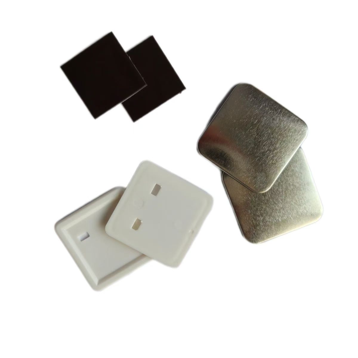100pcs 50*50mm 2inch Square ma - Button Badge Blank avis et prix
