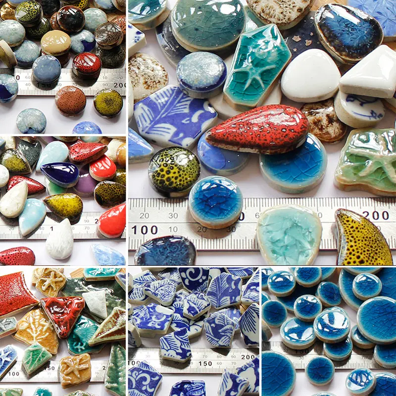 100g Oval Ceramic Mosaic Tiles - Ceramic Tile Blank avis et prix
